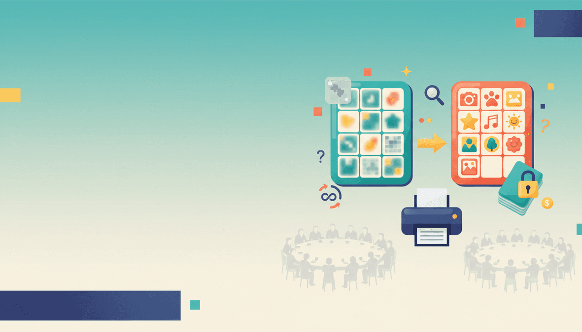 Free vs Paid Bingo Generators: What You Actually Get for Picture & Text Cards — cover