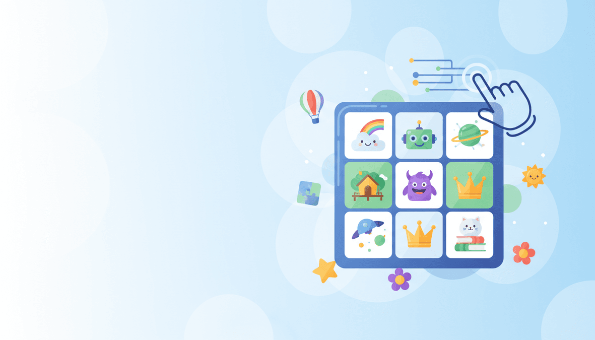 Picture Bingo Card Generator: Visual Games — header illustration