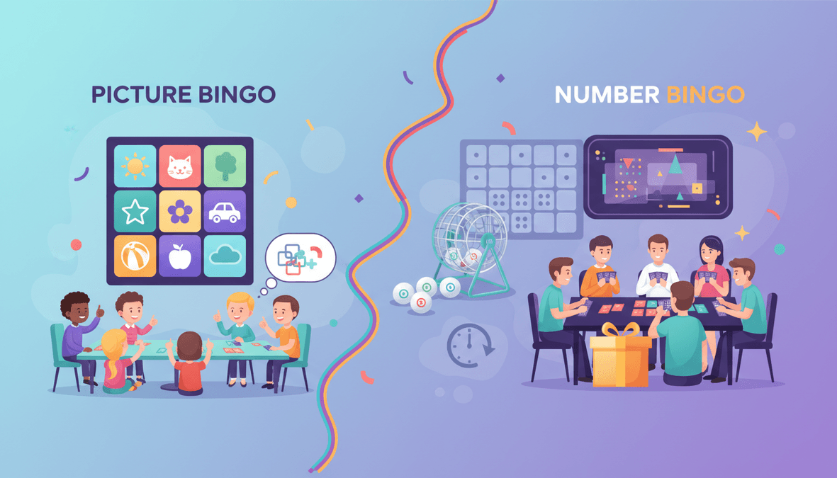Picture Bingo vs Number Bingo: Which Should You Use for Your Event? — cover